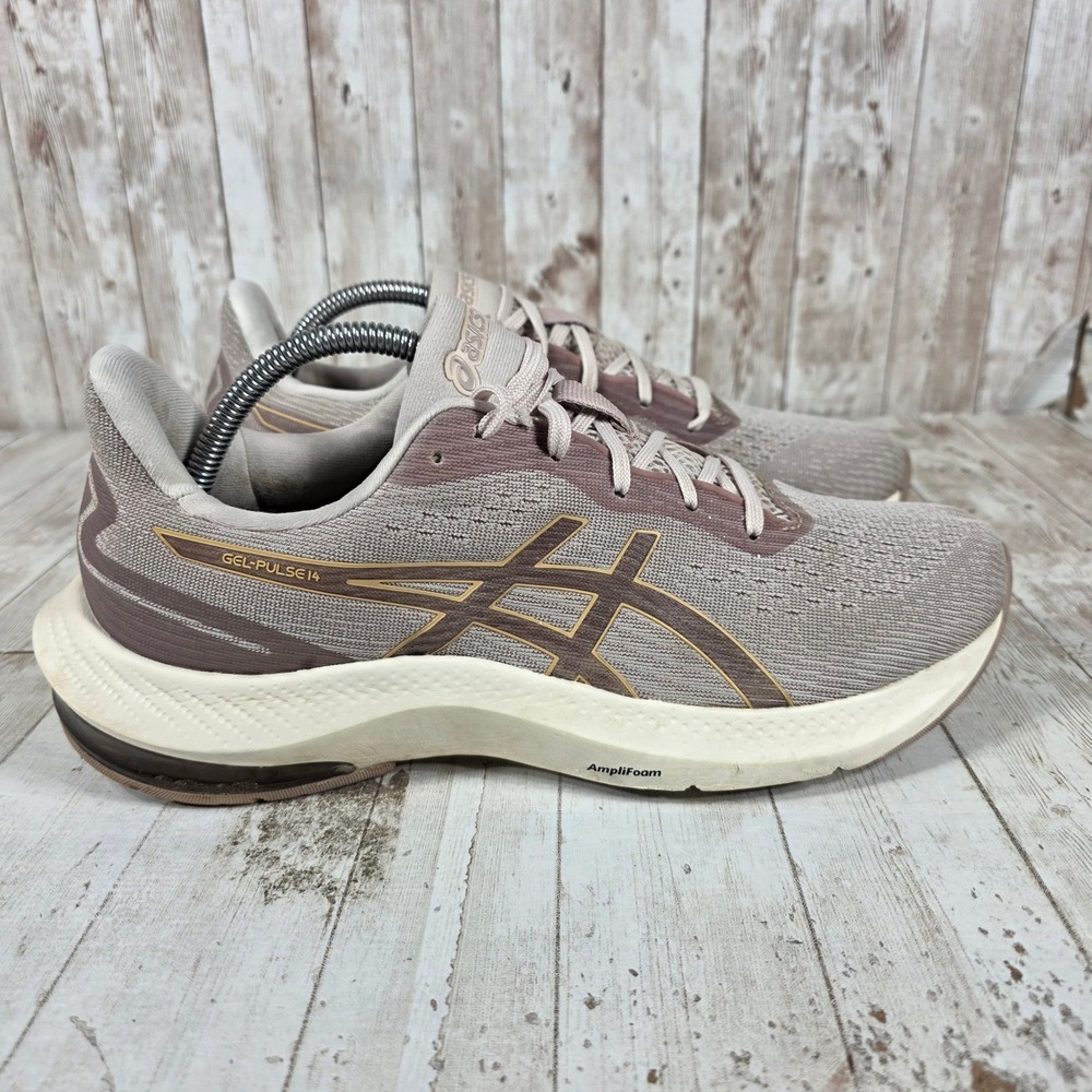 ASICS Gel-Pulse 14 Womens Running Shoes Mauve Taupe 1012B318 Size 11